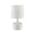 Furniture of America Farah White Contemporary Table Lamp Model L9819WH