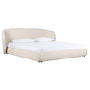 Modrest Lambert Modern Beige Fabric Upholstered Bed Model VGEVA149-BGE-BED-01
