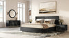 Lamod Cirque Modern Black Ash Bed Model VGVC-BD2368-BED-EK