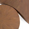 Larch Modern Walnut Nesting Table Set
