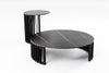 Modrest Larimer Modern Round Coffee Table Set Model VGDW-J5925AB-GRN-CT