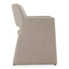 Lasara Modern Beige Fabric Dining Chair