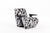 Modrest Leana Modern Black & White Fabric Accent Chair Model VGOD-ZW-23073-BLKWHT