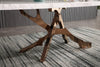 Modrest Legend Modern White Marble & Rosegold Dining Table Model VGVCT8222-M20-WHT-DT