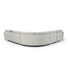 Divani Casa Lloyd Modern Grey Fabric Sectional With Recliners & Console Model VGKMKM510H-SECT-GRY