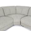 Divani Casa Lloyd Modern Grey Fabric Sectional With Recliners & Console Model VGKMKM510H-SECT-GRY