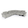 Divani Casa Lloyd Modern Grey Fabric Sectional With Recliners & Console Model VGKMKM510H-SECT-GRY
