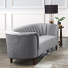 ACME Millephri Gray Velvet Loveseat Model LV00167