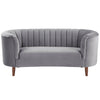 ACME Millephri Gray Velvet Loveseat Model LV00167
