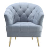 ACME Bayram Light Gray Velvet Chair Model LV00208