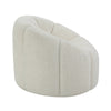 ACME Osmash White Teddy Sherpa Chair with Swivel Model LV00230