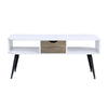 ACME Halima White & Black Coffee Table Model LV00322