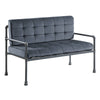 ACME Brantley Gray Velvet & Sandy Gray Loveseat Model LV00426