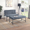 ACME Brantley Gray Velvet & Sandy Gray Loveseat Model LV00426
