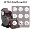 ACME Pacari Chocolate Synthetic Leather Massage Chair Model LV00569