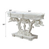 ACME Vanaheim Antique White Sofa Table Model LV00802