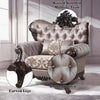 ACME Benbek Fabric & Antique Oak Chair with Pillow Model LV00811