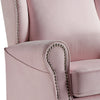 ACME Tamaki Pink Fabric Swivel Chair with Glider Model LV00923