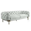 ACME Ragle Vintage White Top Grain Leather Sofa Model LV01021