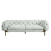 ACME Ragle Vintage White Top Grain Leather Sofa Model LV01021
