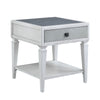 ACME Katia Rustic Gray & Weathered White End Table Model LV01053