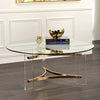 ACME Sosi Gold Coffee Table Model LV01083