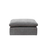 ACME Naveen Gray Linen Modular Ottoman Model LV01105