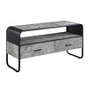 ACME Raziela Concrete Gray & Black TV Stand Model LV01143