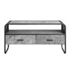 ACME Raziela Concrete Gray & Black TV Stand Model LV01143