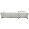 ACME Atronia Beige Fabric Sectional Sofa with 4 Pillows Model LV01160