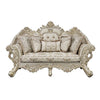 ACME Danae Fabric Champagne & Gold Loveseat with 5 Pillows Model LV01194