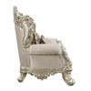 ACME Danae Fabric Champagne & Gold Loveseat with 5 Pillows Model LV01194