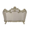 ACME Danae Fabric Champagne & Gold Loveseat with 5 Pillows Model LV01194