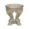 ACME Danae Champagne & Gold End Table Model LV01203