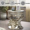 ACME Danae Champagne & Gold End Table Model LV01203