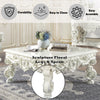 ACME Adara Antique White Coffee Table Model LV01217