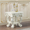 ACME Adara Antique White End Table Model LV01218