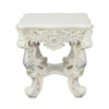 ACME Adara Antique White End Table Model LV01218
