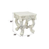 ACME Adara Antique White End Table Model LV01218