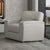 ACME Cornelia Pearl Gray Top Grain Leather Chair Model LV01298