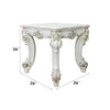 ACME Vendome II Antique Pearl End Table Model LV01333