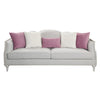 ACME Kasa Beige Linen Sofa with 5 Pillows Model LV01499