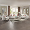ACME Kasa Beige Linen Loveseat with 3 Pillows Model LV01500