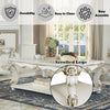 ACME Vendome Antique Pearl Coffee Table (Square) Model LV01526