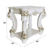 ACME Vendome Antique Pearl Side Table Model LV01527
