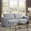 ACME Valin Gray Linen Sofa Model LV01744