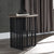 ACME Zudora Antique Oak & Black End Table Model LV01752