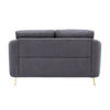 ACME Yuina Gray Linen Loveseat Model LV01772