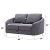 ACME Yuina Gray Linen Loveseat Model LV01772