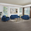 ACME Wenona Blue Velvet Sofa Model LV01774